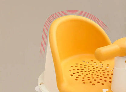 Toosly assento de chuveiro infantil portátil, suporte de chuveiro para recém-nascidos e crianças pequenas, acessórios de crescimento infantil
