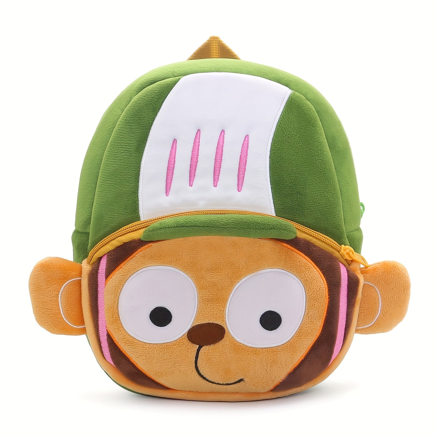 Mochila de desporto com animais de desenho animado, mochila de peluche fofa para viagens de jovens - Mochila escolar durável para saídas e campus, design elegante para rapazes e raparigas