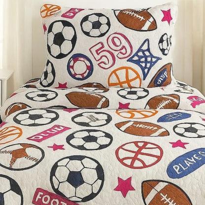 Kit Colcha Cobre Leito Bouti Infantil Menino Menina Solteiro 2 Pçs