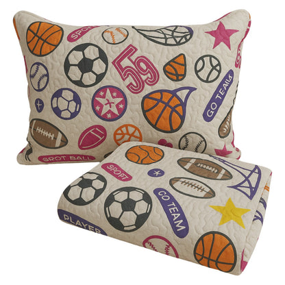 Kit Colcha Cobre Leito Bouti Infantil Menino Menina Solteiro 2 Pçs