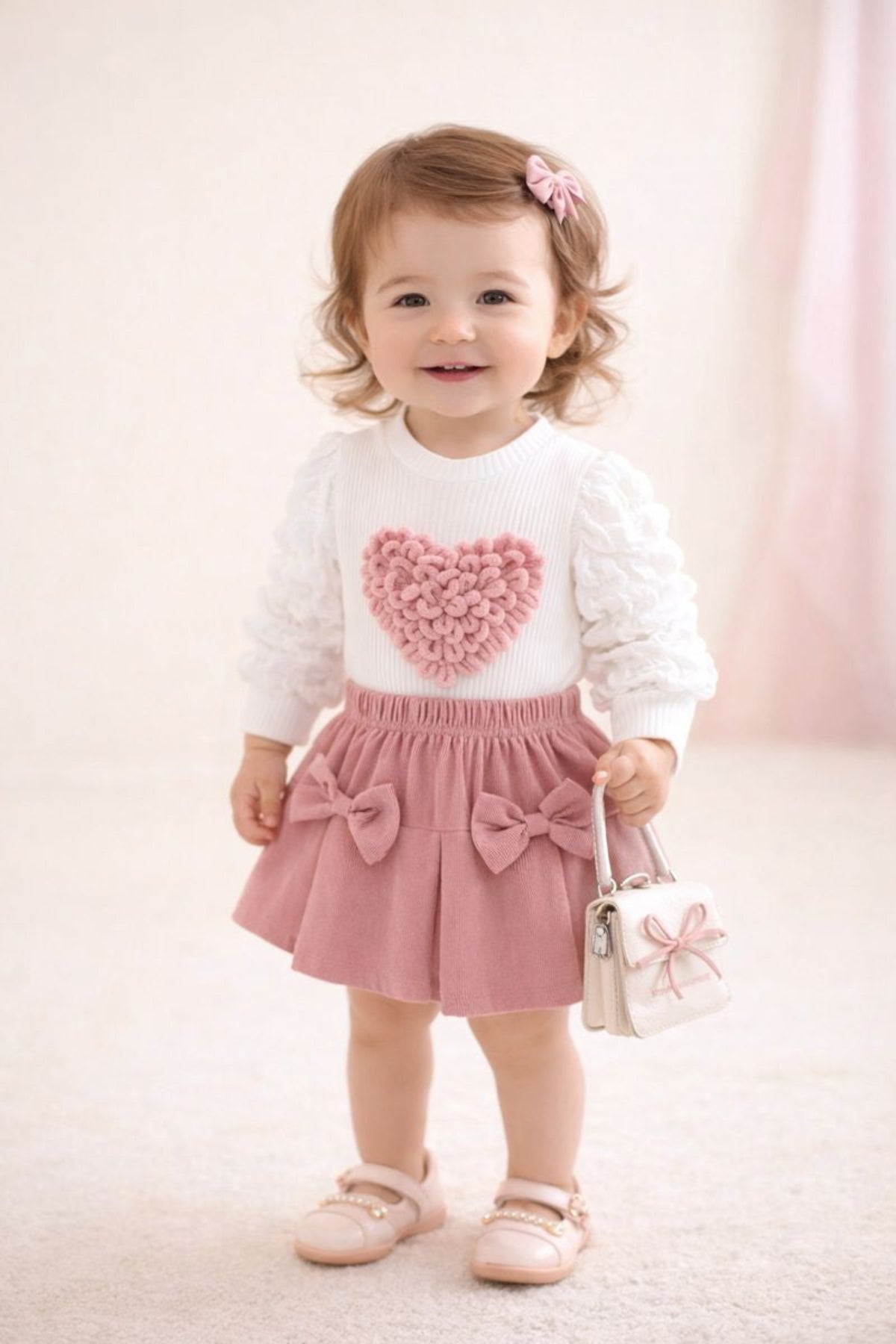 Descubra o Conjunto Inverno Meninas da Toosly: conforto e estilo para sua pequena. Ideal para crianças de 1 a 3 anos.