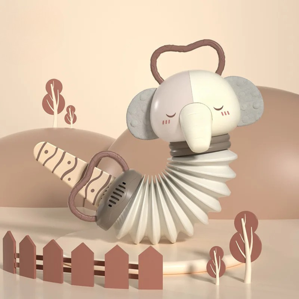 Descubra o Acordeão Animais Montessori da Toosly, a escolha perfeita para estimular a introdução musical de maneira leve e divertida. Confira!